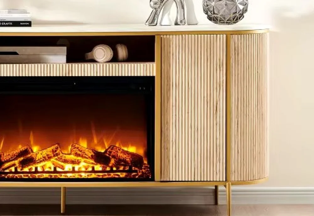 electric fireplace & tv stand