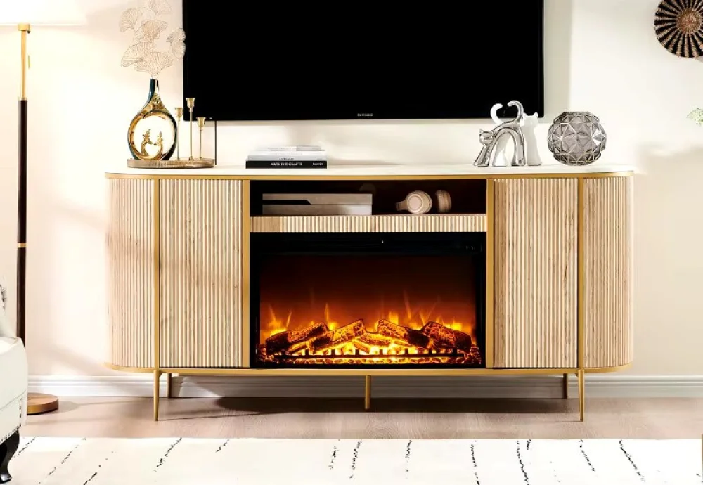 electric fireplace & tv stand